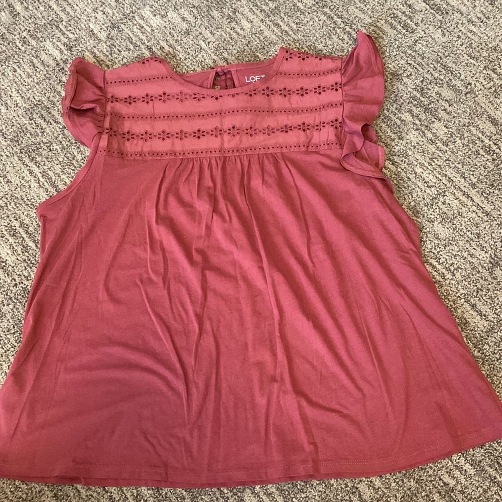 Loft outlet sleeveless top